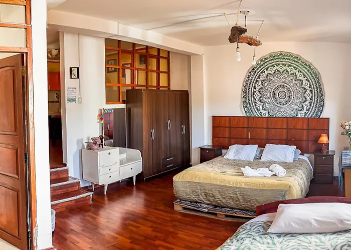 Terrace View House In Cusco Big Kitchen, Lounge And Private Yard
